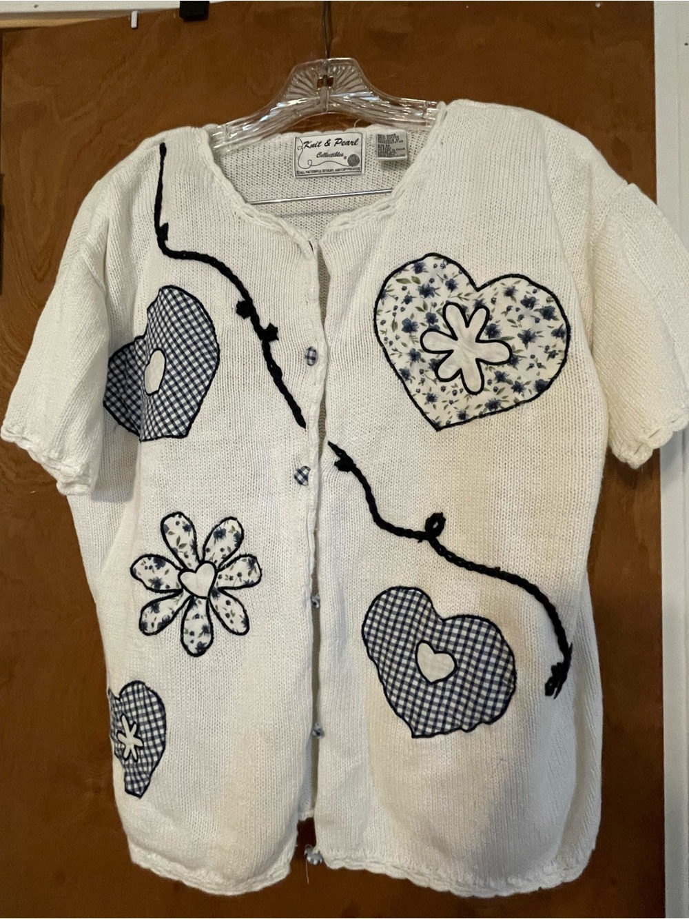 Cottage core vibes sweater size M
